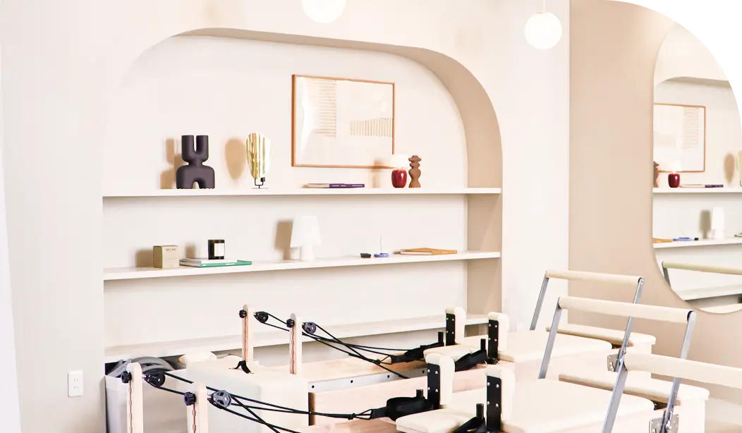 ピラティススタジオ内の画像