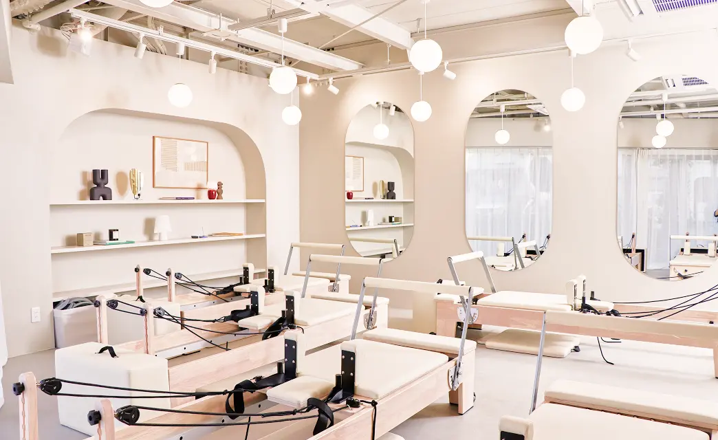 ピラティススタジオ内の画像