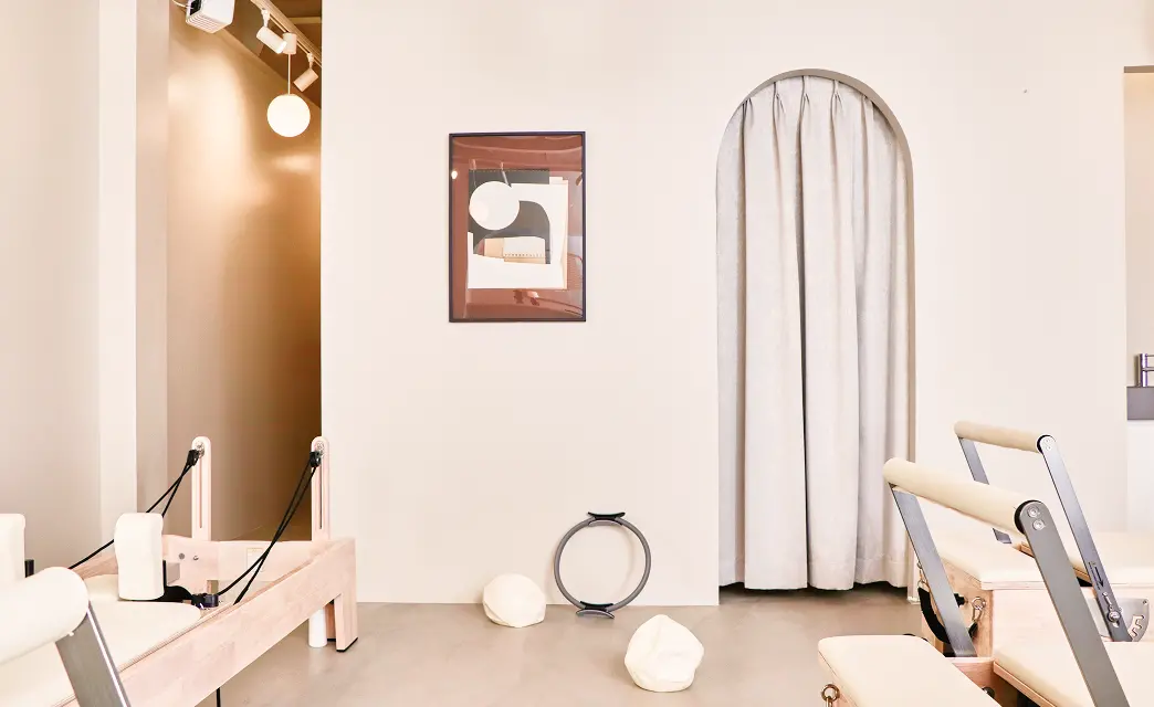 ピラティススタジオ内の画像