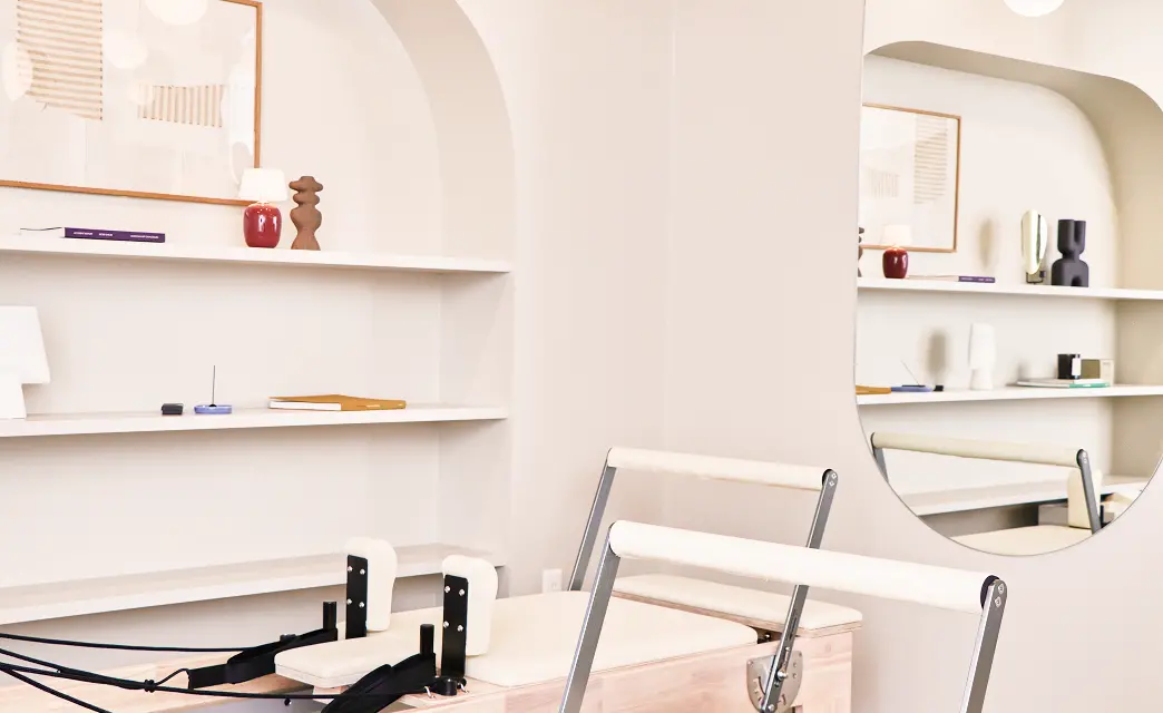 ピラティススタジオ内の画像