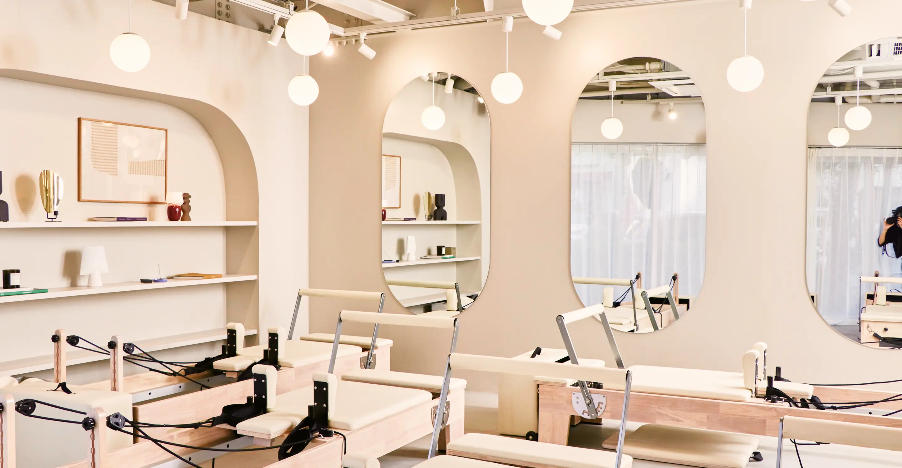 ピラティススタジオ内の様子