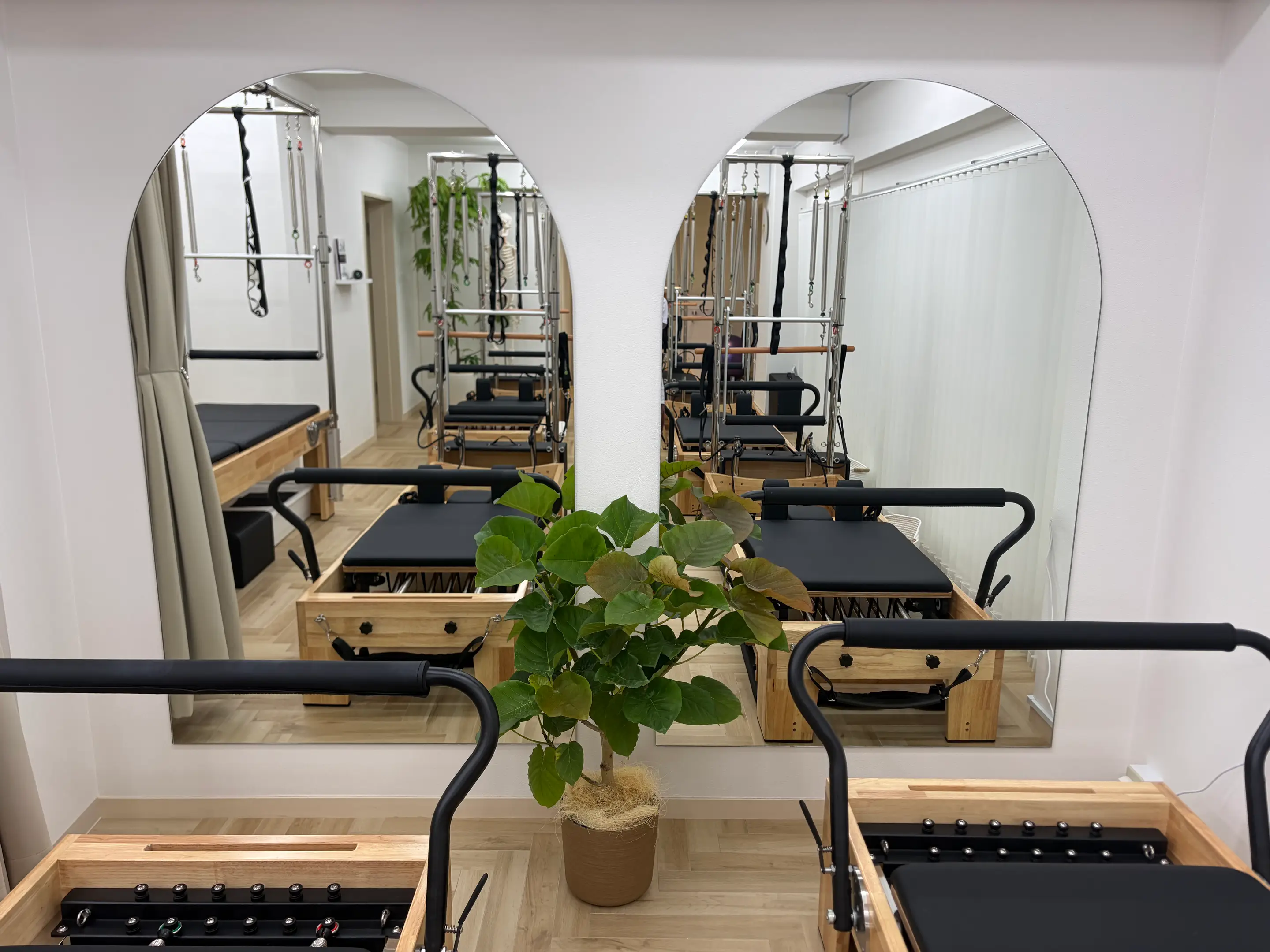 Habit Pilates studioのスタジオ内